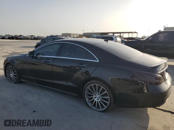 2016 Mercedes-Benz CLS with VIN WDDLJ6FB7GA182599, listed as a Copart auction lot 61830124 with 108,694 mi miles and Salvage Title. Bid and sale history available at carsss.com. Image 2.