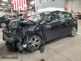 2013 Hyundai Elantra GT with VIN KMHD35LE2DU138100, listed as a Copart auction lot 55961344 with 79,144 mi miles and Salvage Title. Bid and sale history available at carsss.com. Image 1.
