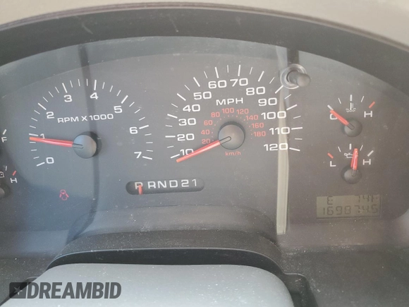 2007 Ford F-150 STX with VIN 1FTRX12W27FA38928, listed as a Copart auction lot 56470545 with 169,874 mi miles and Salvage title. Bid and sale history available at DreamBid. Image 9.