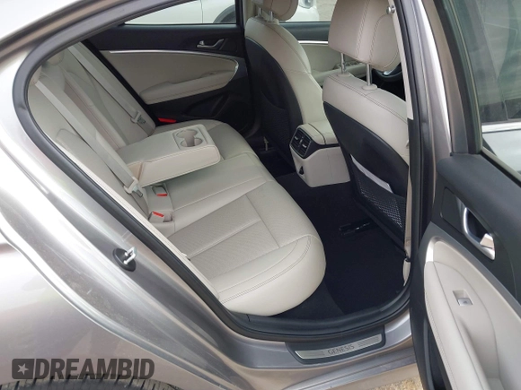 2021 Genesis G70 2.0T with VIN KMTG64LA9MU073635, listed as a IAAI auction lot 41829019 with 47,186 mi miles and . Bid and sale history available at DreamBid. Image 8.