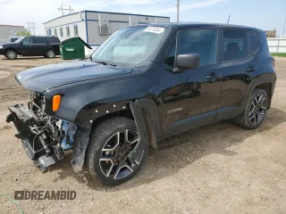 2021 Jeep Renegade Upland Edition with VIN ZACNJDAB6MPN32408, listed as a Copart auction lot 54579344 with 16,471 mi miles and Non Repairable. Bid and sale history available at carsss.com. Image 1.