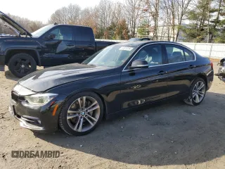 2017 BMW 3 Series 340i xDrive with VIN WBA8B7G57HNU37528, listed as a Copart auction lot 83870294 with 158,267 mi miles and Salvage title. Bid and sale history available at DreamBid. Image 1.