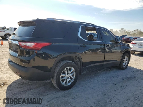 2018 Chevrolet Traverse LT Cloth with VIN 1GNERGKW2JJ151043, listed as a Copart auction lot 83310264 with Not provided miles and Non repairable. Bid and sale history available at DreamBid. Image 3.