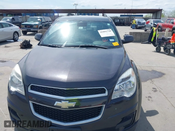2015 Chevrolet Equinox LT with VIN 2GNALBEK7F6410500, listed as a IAAI auction lot 41892728 with 98,942 mi miles. Bid and sale history available at carsss.com. Image 6.