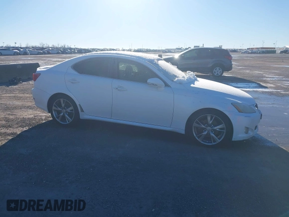 2010 Lexus IS with VIN JTHBF5C2XA5116312, listed as a IAAI auction lot 41306003 with 144,379 mi miles. Bid and sale history available at carsss.com. Image 13.