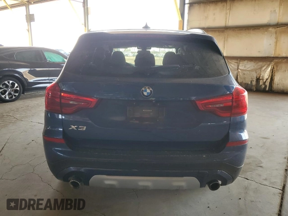 2019 BMW X3 sDrive30i z VIN 5UXTR7C55KLF37520, wystawiony jako Copart lot #58421515 z przebiegiem Nie podano mil oraz Szkoda całkowita • Salvage title. Historia ofert i sprzedaży dostępna na DreamBid. Obrazek 6.