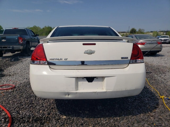 2009 Chevrolet Impala LT with VIN 2G1WT57KX91317154, listed as a Copart auction lot 52609555 with 185,582 mi miles and Salvage Title. Bid and sale history available at DreamBid. Image 6.