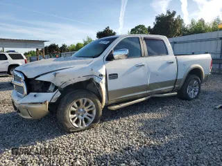 2015 Ram 1500 Laramie Longhorn with VIN 1C6RR7PM8FS560299, listed as a Copart auction lot 53874365 with 116,339 mi miles and Salvage title. Bid and sale history available at DreamBid. Image 1.