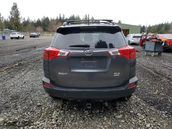2015 Toyota RAV4 XLE with VIN JTMRFREV4FD125129, listed as a Copart auction lot 49126855 with 118,115 mi miles and Salvage Title. Bid and sale history available at carsss.com. Image 6.
