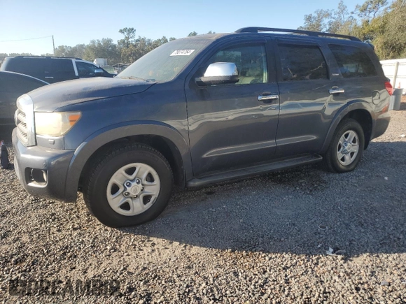 2010 Toyota Sequoia Platinum with VIN 5TDYY5G19AS029664, listed as a Copart auction lot 79074764 with 256,290 mi miles and Salvage Title. Bid and sale history available at carsss.com. Image 1.