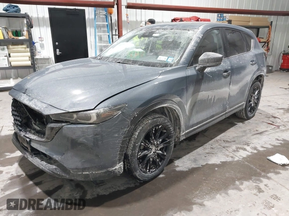 2024 Mazda CX-5 2.5 S Carbon Edition with VIN JM3KFBCM0R0401361, listed as a IAAI auction lot 41393112 with 3,651 mi miles. Bid and sale history available at carsss.com. Image 2.