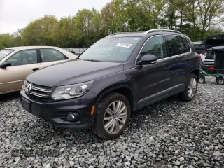 2016 Volkswagen Tiguan S z VIN WVGAV7AX4GW546765, wystawiony jako Copart lot #56187655 z przebiegiem 80 772 mil mil oraz Szkoda całkowita • Salvage title. Historia ofert i sprzedaży dostępna na DreamBid. Obrazek 1.