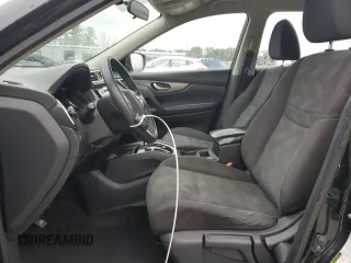 2016 Nissan Rogue S with VIN KNMAT2MT4GP709916, listed as a Copart auction lot 48661605 with 0 mi miles and Salvage Title. Bid and sale history available at carsss.com. Image 7.