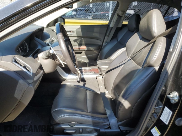 2015 Acura TLX with VIN 19UUB1F38FA024618, listed as a Copart auction lot 46225745 with 158,286 mi miles and Salvage Title. Bid and sale history available at carsss.com. Image 7.