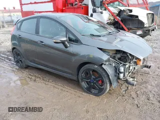 2019 Ford Fiesta ST with VIN 3FADP4GX2KM139687, listed as a IAAI auction lot 41649831 with 111,108 mi miles. Bid and sale history available at carsss.com. Image 1.