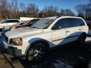2004 Volvo XC90 with VIN YV1CZ59H141079696, listed as a Copart auction lot 88282705 with 0 mi miles and Salvage Title. Bid and sale history available at carsss.com. Image 1.