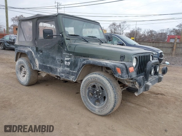 1998 Jeep Wrangler Sport with VIN 1J4FY19S9WP722431, listed as a IAAI auction lot 41872702 with 197,503 mi miles and . Bid and sale history available at DreamBid. Image 1.