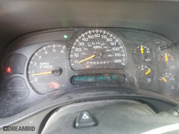 2007 Chevrolet Silverado 1500 Classic LS with VIN 2GCEC13VX71106268, listed as a Copart auction lot 69798684 with 246,318 mi miles and Salvage Title. Bid and sale history available at carsss.com. Image 9.