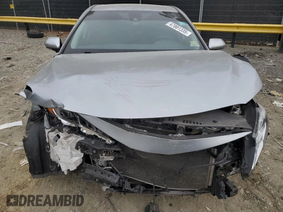 2020 Toyota Camry LE with VIN 4T1L11AK6LU337460, listed as a Copart auction lot 48389195 with 110,684 mi miles and Salvage Title. Bid and sale history available at carsss.com. Image 5.