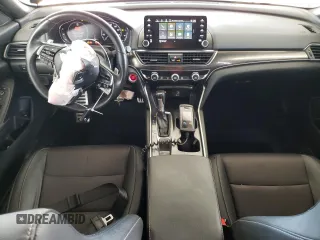 2019 Honda Accord Sedan Sport 1.5T with VIN 1HGCV1F32KA177413, listed as a Copart auction lot 49174125 with 127,784 mi miles and Salvage Title. Bid and sale history available at carsss.com. Image 8.