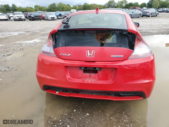 2014 Honda CR-Z EX with VIN JHMZF1D62ES002398, listed as a Copart auction lot 73600794 with 148,977 mi miles and Salvage Title. Bid and sale history available at carsss.com. Image 6.