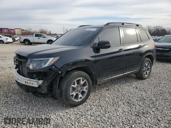 2023 Honda Passport TrailSport with VIN 5FNYF8H6XPB033513, listed as a Copart auction lot 49392115 with 41,069 mi miles and Salvage title. Bid and sale history available at DreamBid. Image 1.