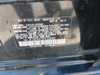 2014 Subaru Crosstrek Limited z VIN JF2GPAGC9E8204080, wystawiony jako IAAI lot #41791809 z przebiegiem 108 573 mil mil oraz . Historia ofert i sprzedaży dostępna na DreamBid. Obrazek 9.