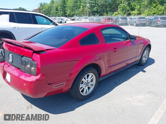 2005 Ford Mustang Deluxe z VIN 1ZVFT80N455125487, wystawiony jako IAAI lot #42565249 z przebiegiem 189 093 mil mil oraz . Historia ofert i sprzedaży dostępna na DreamBid. Obrazek 4.