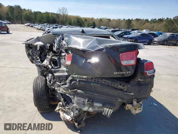 2015 Chevrolet Malibu LS with VIN 1G11B5SL7FF277343, listed as a Copart auction lot 50810405 with 192,075 mi miles and Salvage Title. Bid and sale history available at DreamBid. Image 6.