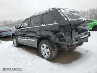 2007 Jeep Grand Cherokee Limited with VIN 1J8HR58N77C643999, listed as a Copart auction lot 43902995 with 156,840 mi miles and Salvage Title. Bid and sale history available at carsss.com. Image 2.