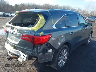 2016 Acura MDX w/Advance with VIN 5FRYD4H90GB042471, listed as a IAAI auction lot 41510207 with 176,168 mi miles. Bid and sale history available at carsss.com. Image 20.
