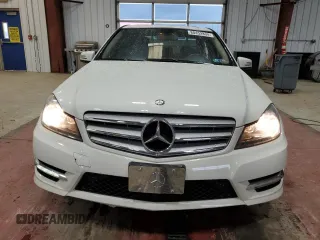 2012 Mercedes-Benz C 300 Sport with VIN WDDGF8BB1CR230744, listed as a Copart auction lot 80452834 with 143,320 mi miles and Salvage Title. Bid and sale history available at DreamBid. Image 5.