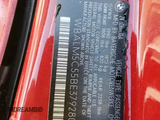 2011 BMW Z4 sDrive30i with VIN WBALM5C55BE379280, listed as a Copart auction lot 81977024 with 40,254 mi miles and Salvage Title. Bid and sale history available at carsss.com. Image 12.