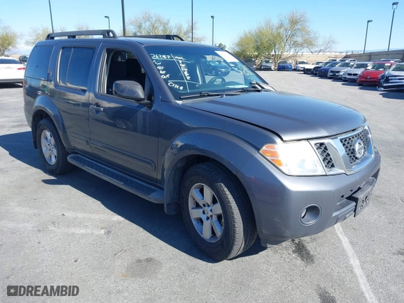 2012 Nissan Pathfinder LE with VIN 5N1AR1NN5CC628008, listed as a IAAI auction lot 41566779 with 116,331 mi miles. Bid and sale history available at carsss.com. Image 1.