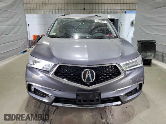 2020 Acura MDX Advance z VIN 5J8YD4H88LL033163, wystawiony jako Copart lot #58734525 z przebiegiem Nie podano mil oraz Szkoda całkowita • Salvage title. Historia ofert i sprzedaży dostępna na DreamBid. Obrazek 5.