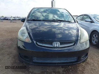 2007 Honda Fit Sport with VIN JHMGD38637S012816, listed as a IAAI auction lot 41929257 with 191,446 mi miles. Bid and sale history available at carsss.com. Image 6.