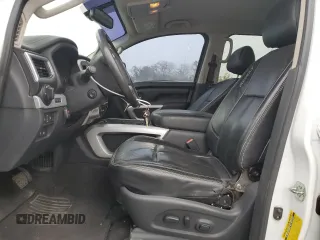 2017 Nissan Titan XD SL with VIN 1N6BA1F43HN544218, listed as a Copart auction lot 85758614 with 124,765 mi miles and Salvage Title. Bid and sale history available at carsss.com. Image 7.