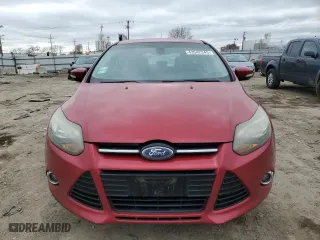 2012 Ford Focus Titanium with VIN 1FAHP3N22CL127030, listed as a Copart auction lot 43542345 with 99,277 mi miles and Salvage Title. Bid and sale history available at carsss.com. Image 5.