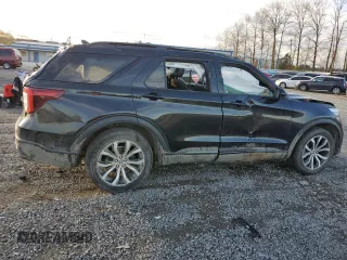 2022 Ford Explorer ST with VIN 1FM5K8GC2NGA45014, listed as a Copart auction lot 79695074 with 0 mi miles and Salvage Title. Bid and sale history available at carsss.com. Image 3.