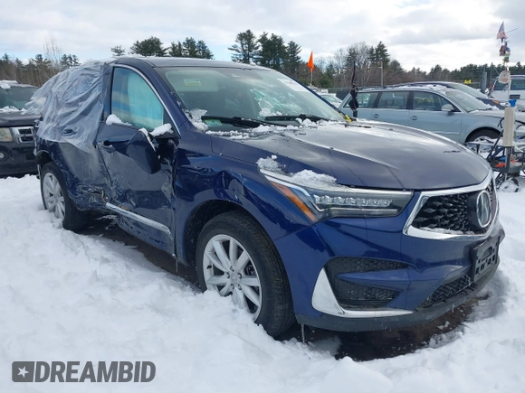 2021 Acura RDX with VIN 5J8TC2H39ML001975, listed as a IAAI auction lot 41508146 with 44,287 mi miles and . Bid and sale history available at DreamBid. Image 1.