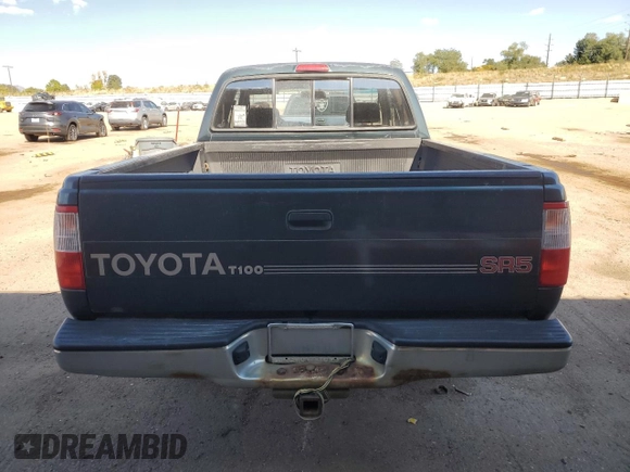1995 Toyota T100 z VIN JT4VD22F4S0006698, wystawiony jako Copart lot #76022924 z przebiegiem 457 624 mil mil oraz Czysty tytuł • Clean title. Historia ofert i sprzedaży dostępna na DreamBid. Obrazek 6.