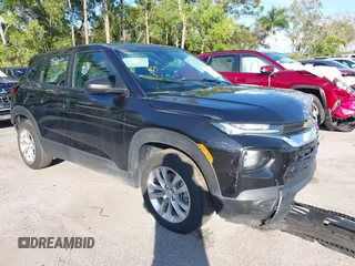 2022 Chevrolet TrailBlazer LS with VIN KL79MMS24NB139459, listed as a IAAI auction lot 41168080 with 37,754 mi miles. Bid and sale history available at carsss.com. Image 1.