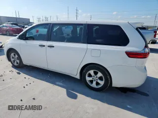 2015 Toyota Sienna L z VIN 5TDZK3DC2FS661185, wystawiony jako Copart lot #61046895 z przebiegiem 239 452 mil mil oraz Szkoda całkowita • Salvage title. Historia ofert i sprzedaży dostępna na DreamBid. Obrazek 2.