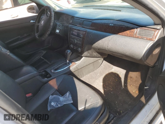 2013 Chevrolet Impala LTZ with VIN 2G1WC5E38D1233368, listed as a Copart auction lot 48573165 with Not Provided miles and Salvage Title. Bid and sale history available at DreamBid. Image 8.