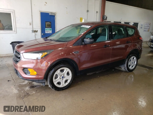 2018 Ford Escape S with VIN 1FMCU0F74JUB04521, listed as a Copart auction lot 52403875 with 67,526 mi miles and Salvage Title. Bid and sale history available at carsss.com. Image 1.