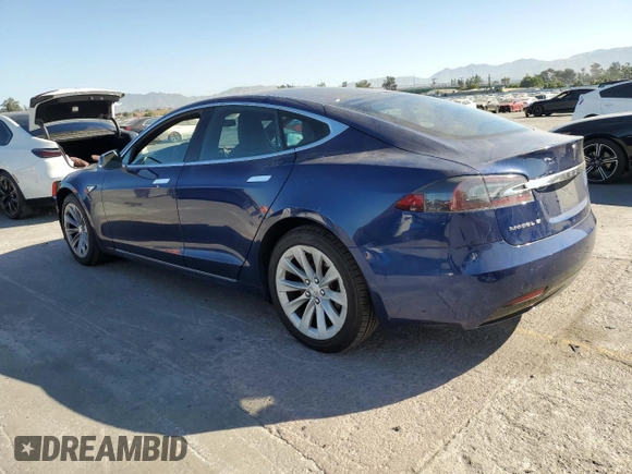 2016 Tesla Model S 70 with VIN 5YJSA1E14GF160066, listed as a Copart auction lot 62452545 with 79,860 mi miles and Salvage title. Bid and sale history available at DreamBid. Image 2.