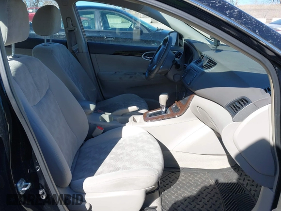 2013 Nissan Sentra SV with VIN 3N1AB7AP4DL668429, listed as a IAAI auction lot 41696036 with 92,691 mi miles. Bid and sale history available at carsss.com. Image 5.