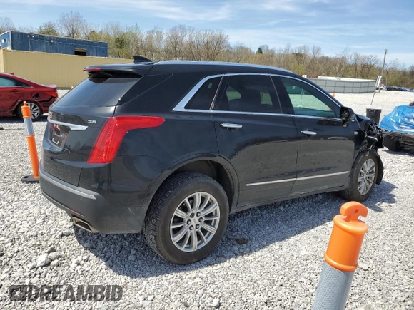 2017 Cadillac XT5 FWD with VIN 1GYKNARS2HZ131243, listed as a Copart auction lot 54189395 with 134,324 mi miles and Salvage Title. Bid and sale history available at DreamBid. Image 3.