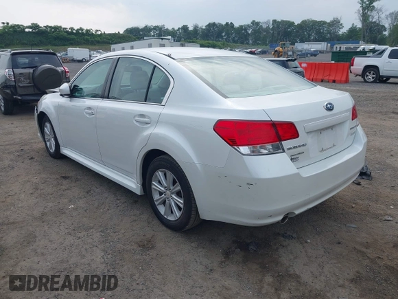 2012 Subaru Legacy Premium with VIN 4S3BMBC68C3004521, listed as a IAAI auction lot 42485584 with 29,290 mi miles and . Bid and sale history available at DreamBid. Image 3.