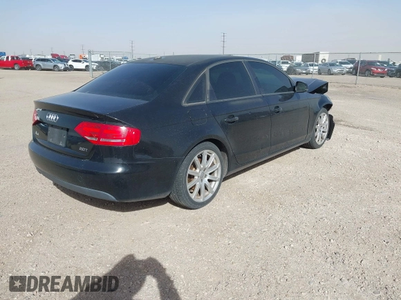 2010 Audi A4 2.0T Premium with VIN WAUAFAFL3AN022179, listed as a IAAI auction lot 41826716 with 147,286 mi miles. Bid and sale history available at carsss.com. Image 4.